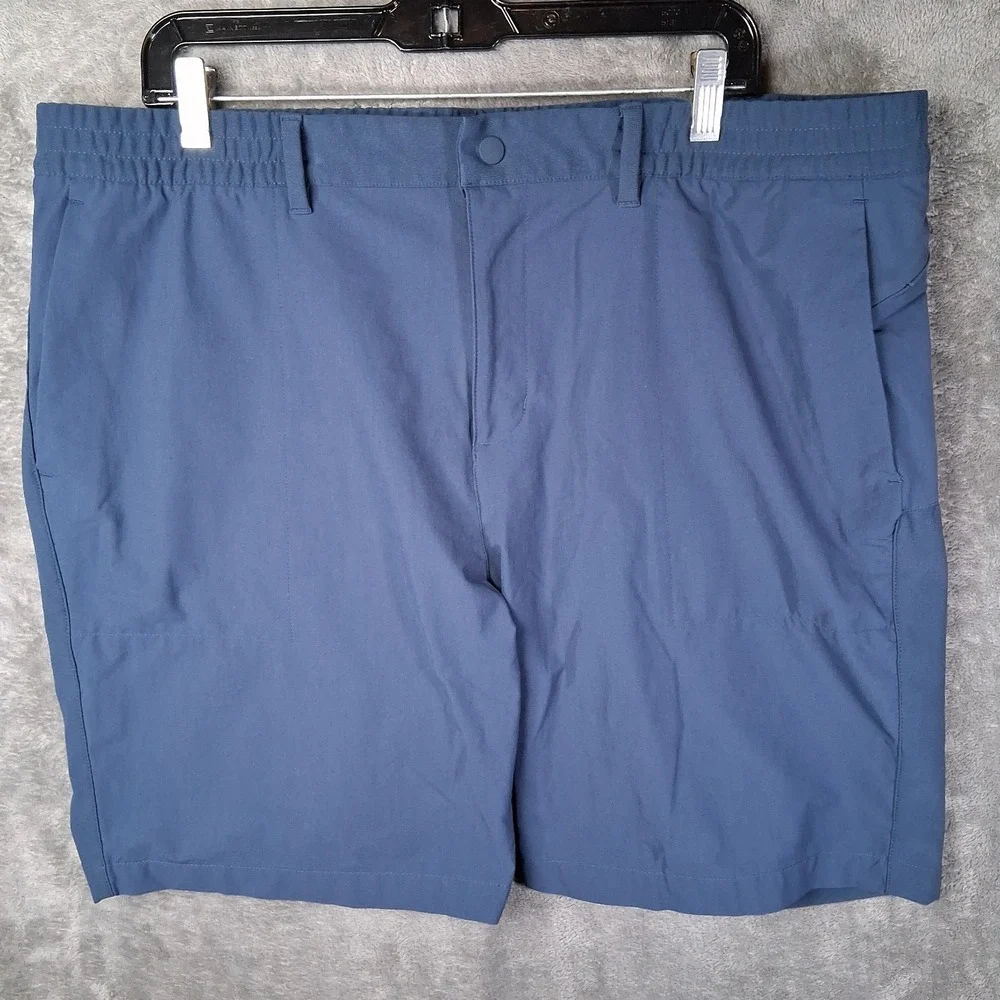 Adidas Go To Hybrid Golf Shorts Men Size 40 X 9 Navy Blue Performance Stretch